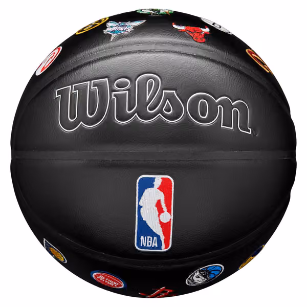 NBA All Team Wilson Premiere Basketball Schwarz (Size 7) view 3