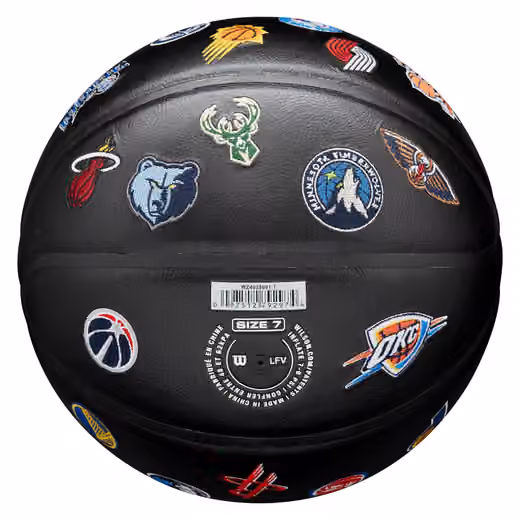 NBA All Team Wilson Premiere Basketball Schwarz (Size 7) view 5
