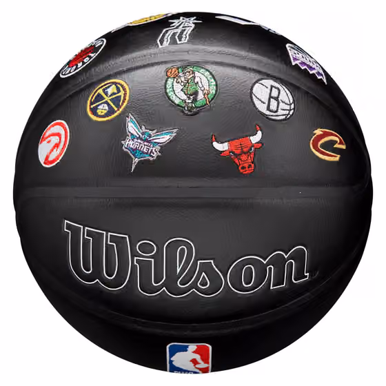 NBA All Team Wilson Premiere Basketball Schwarz (Size 7) view 1