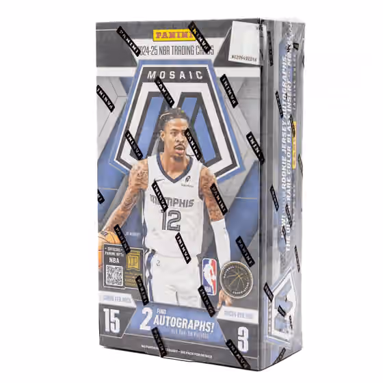 2024/25 Panini Mosaic Basketball NBA Hobby Box view 1