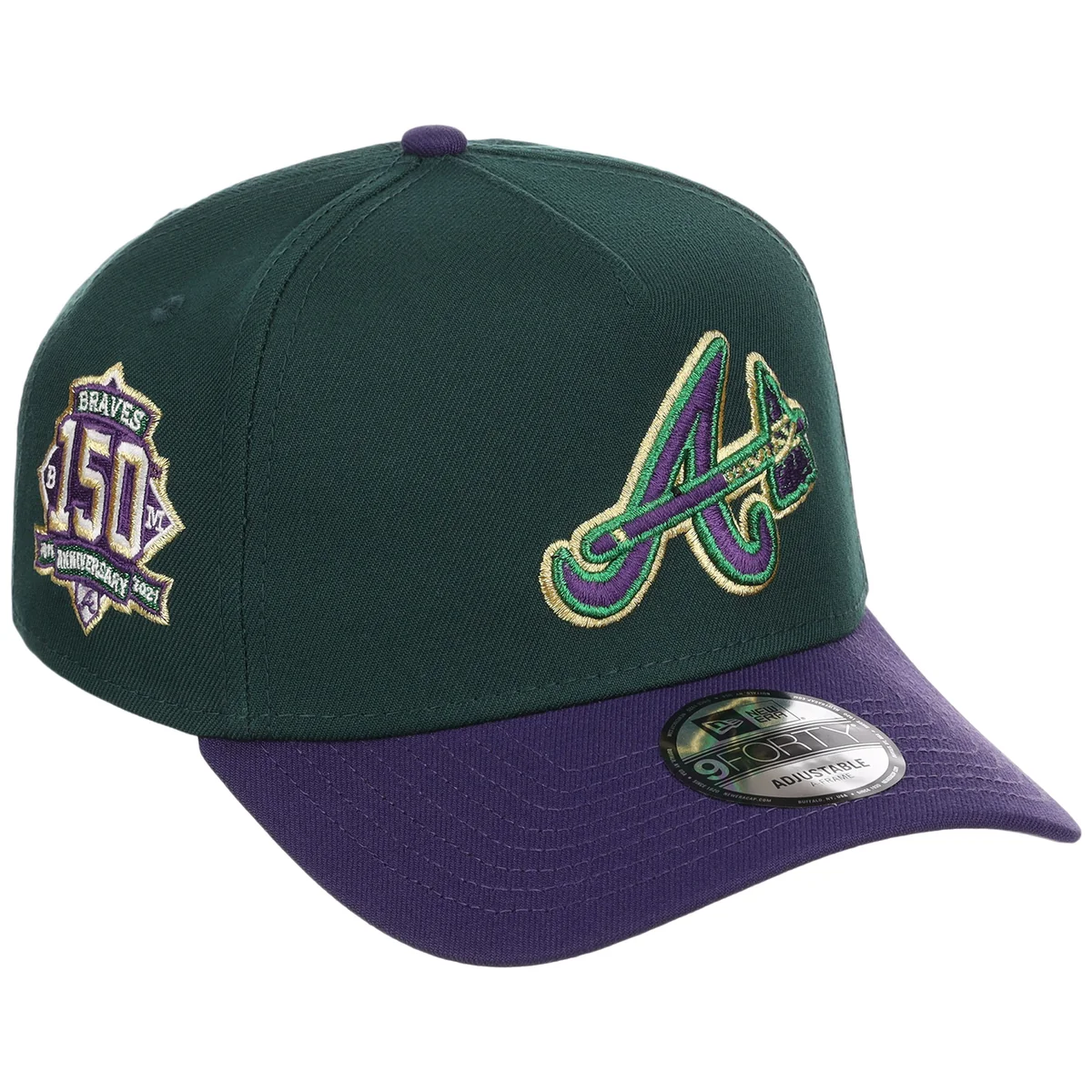 Atlanta Braves MLB Joke's on You New Era 9FORTY A-Frame front view