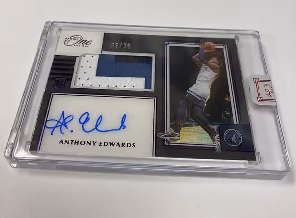 2020/21 Panini One and One Basketball Hobby Box NBA view 3