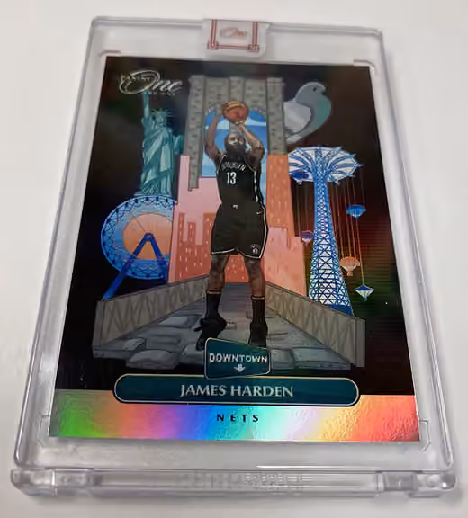 2020/21 Panini One and One Basketball Hobby Box NBA view 2