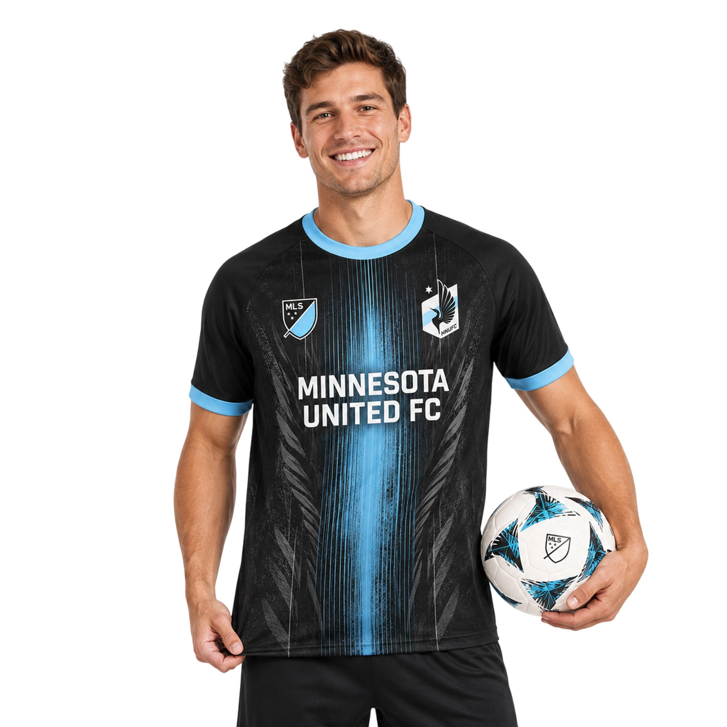 Minnesota United FC Jersey Custom – Stunning Black Blue