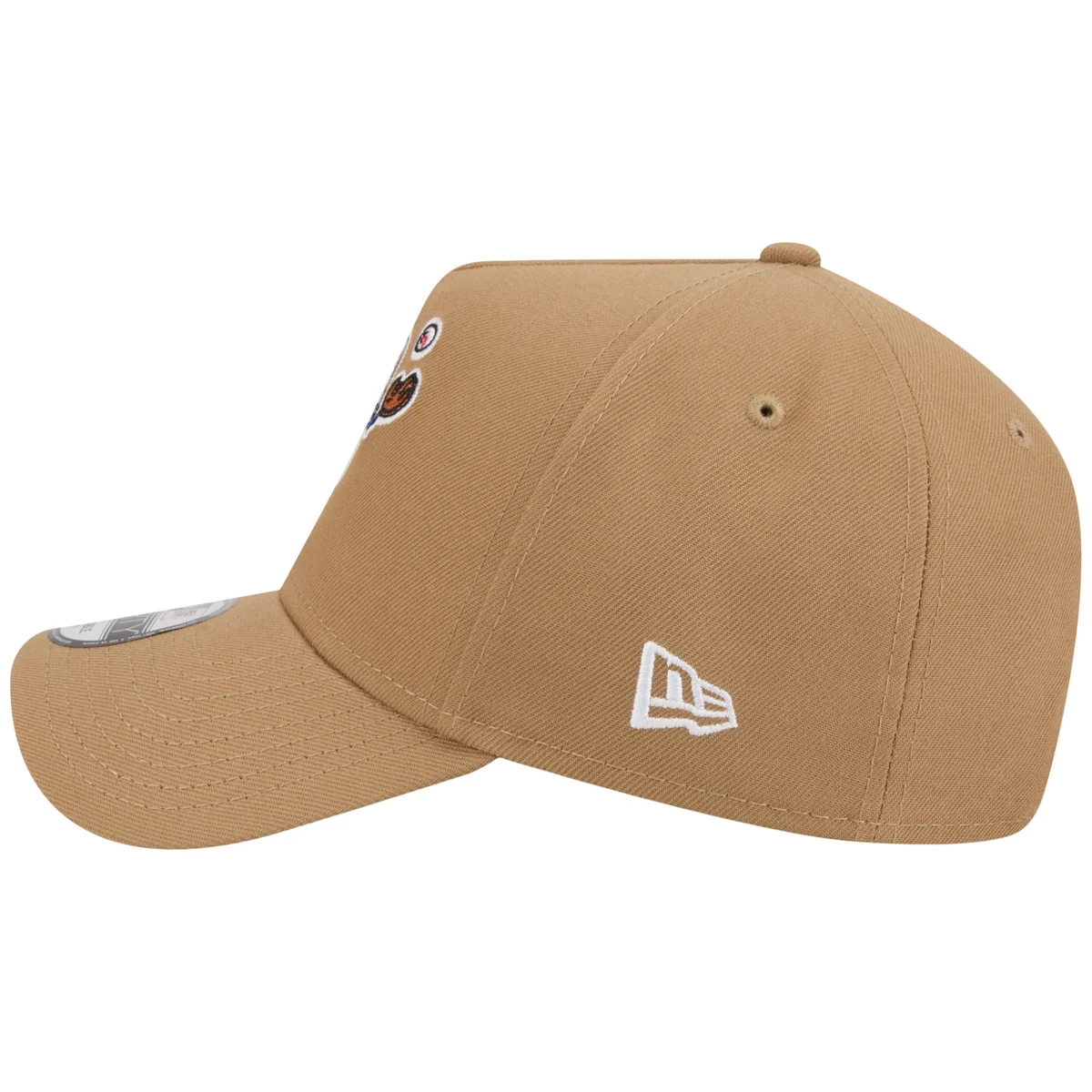 Los Angeles Dodgers Los Angeles Crown the City - Hot Dog - Khaki/Royal New Era 9FORTY detail view