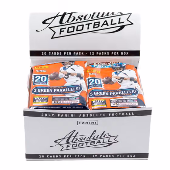 2022 Panini Absolute NFL Football Value Fat-Pack Box view 2