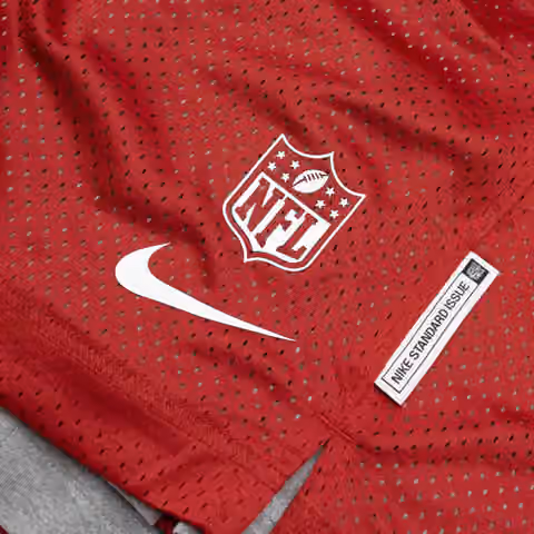 Arizona Cardinals 2025 NFL Sideline Reversible Mesh Nike Dri-FIT Shorts Red view 6