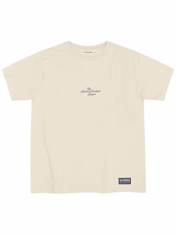 NFL Print L&L Core '89 Band T-Shirt Cream view 2