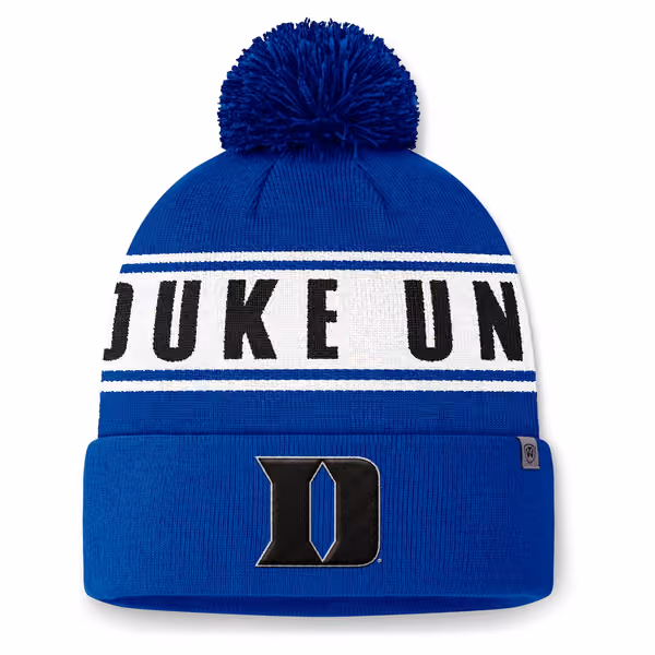 Duke Blue Devils Wraparound NCAA Knit Hat Blue product photo