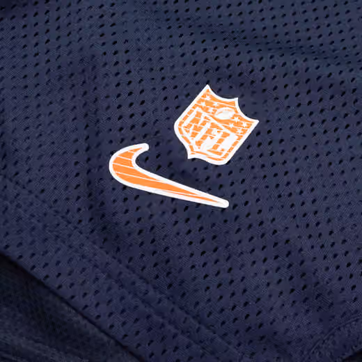 Denver Broncos 2024 NFL Sideline Mesh Nike Dri-FIT Shorts Navy view 4