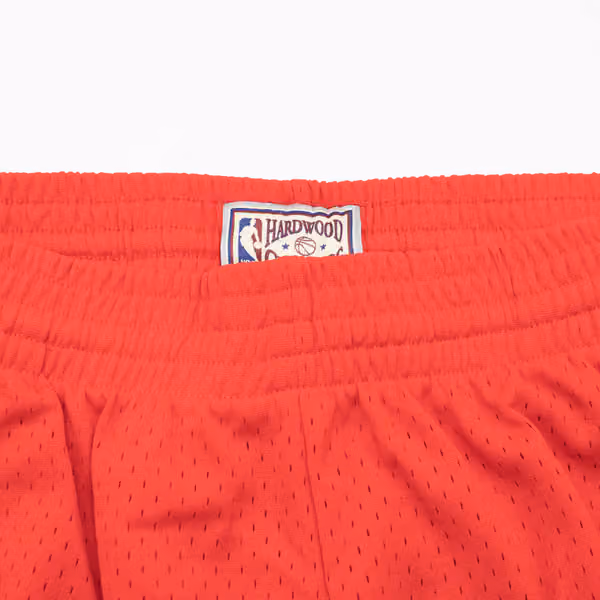 Washington Bullets 1996-97 Mitchell & Ness Swingman NBA Shorts Red view 4