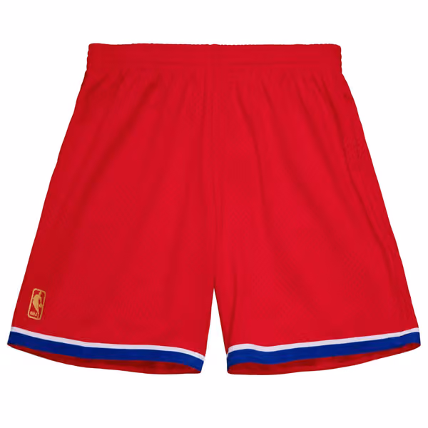Washington Bullets 1996-97 Mitchell & Ness Swingman NBA Shorts Red view 1