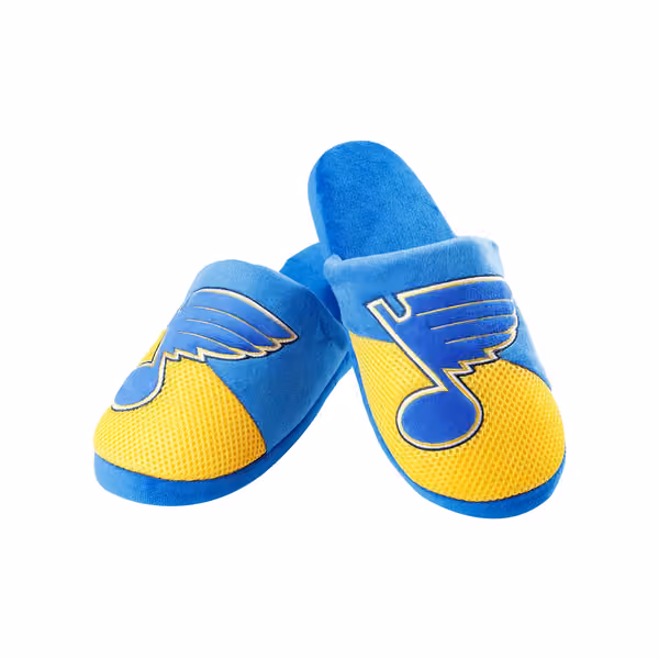 St. Louis Blues Staycation NHL Slipper view 1