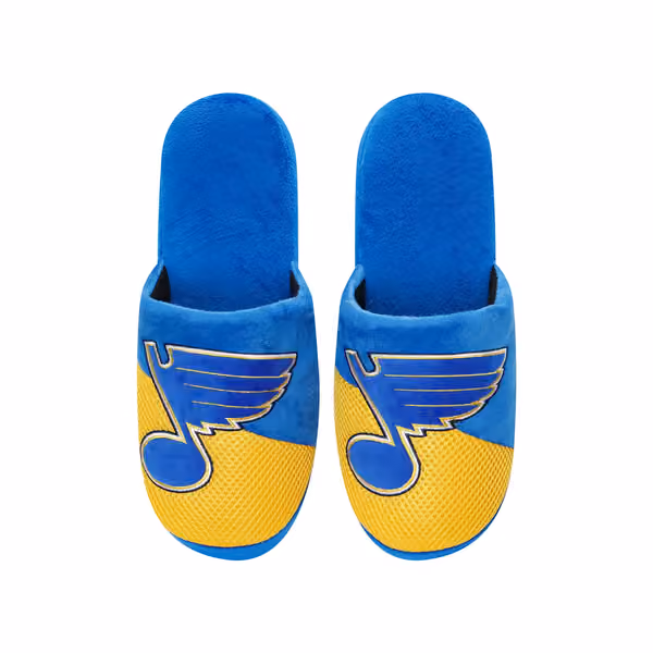 St. Louis Blues Staycation NHL Slipper view 2