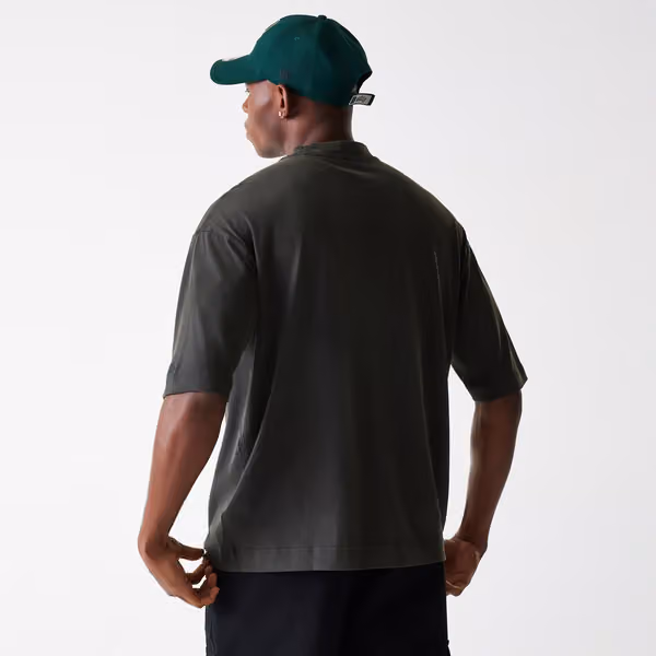 Milwaukee Bucks New Era Washed NBA T-Shirt Dark Gray view 3