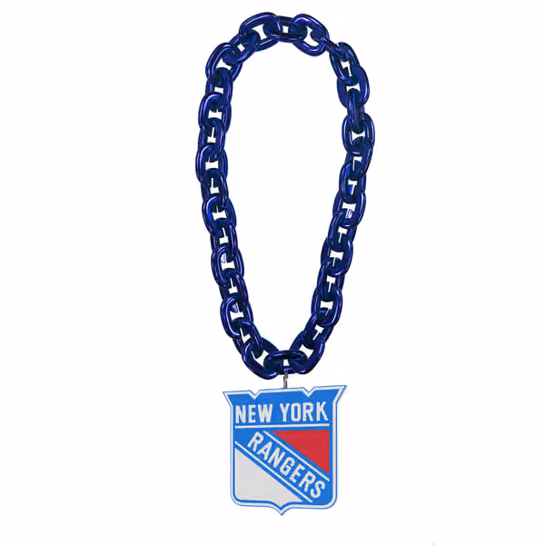New York Rangers Big Logo NHL Fan Chain view 1