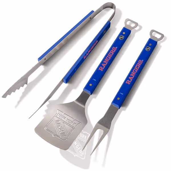 New York Rangers NHL Spirit Barbecue Set (3-Piece) view 1