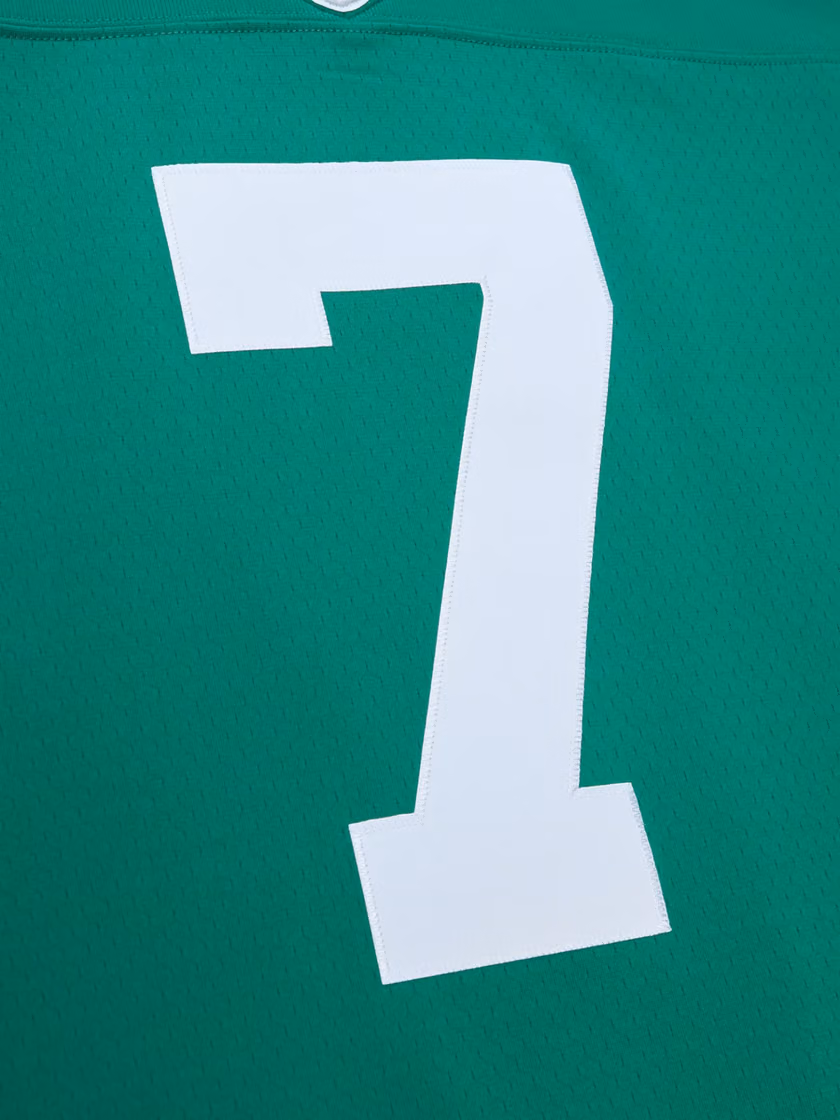 Michael Vick #7 Philadelphia Eagles 2010 Legacy Throwback NFL Jersey Kelly Green view 4