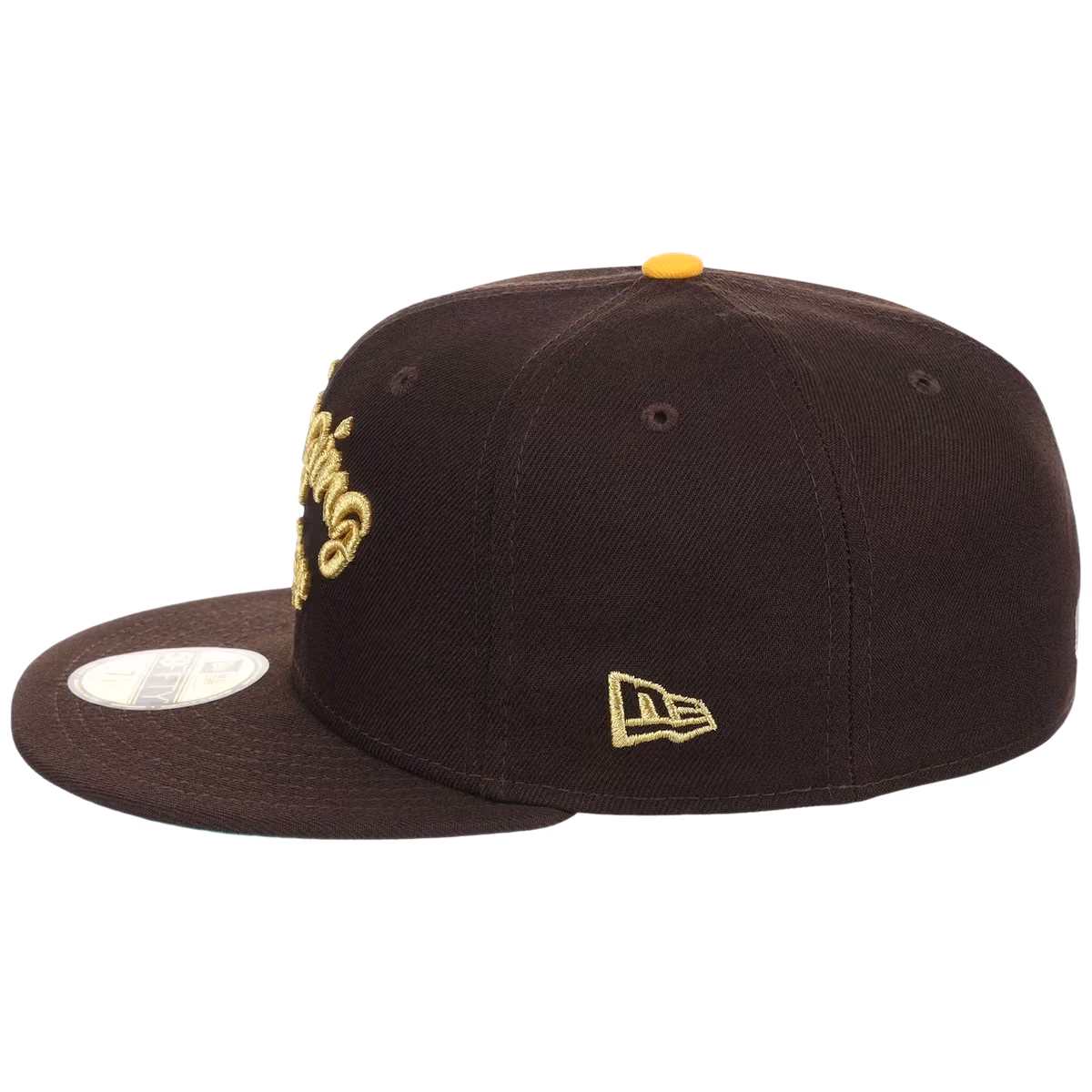 San Diego Padres San Diego Crown the City (Brown/Brown)New Era 59FIFTY detail view