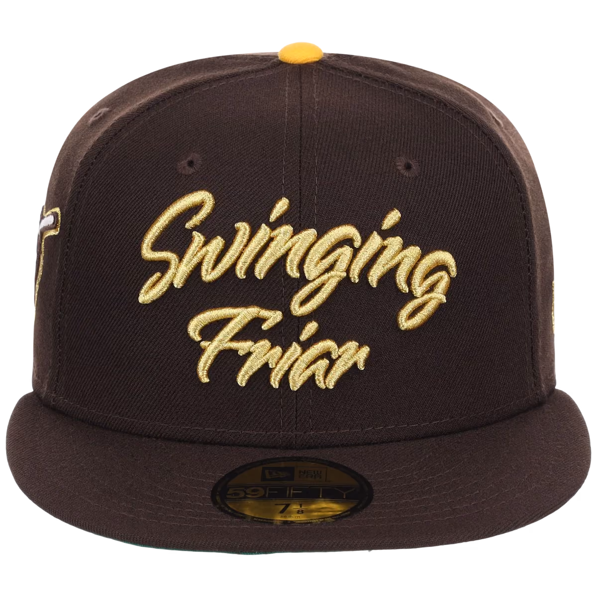 San Diego Padres San Diego Crown the City (Brown/Brown)New Era 59FIFTY detail view