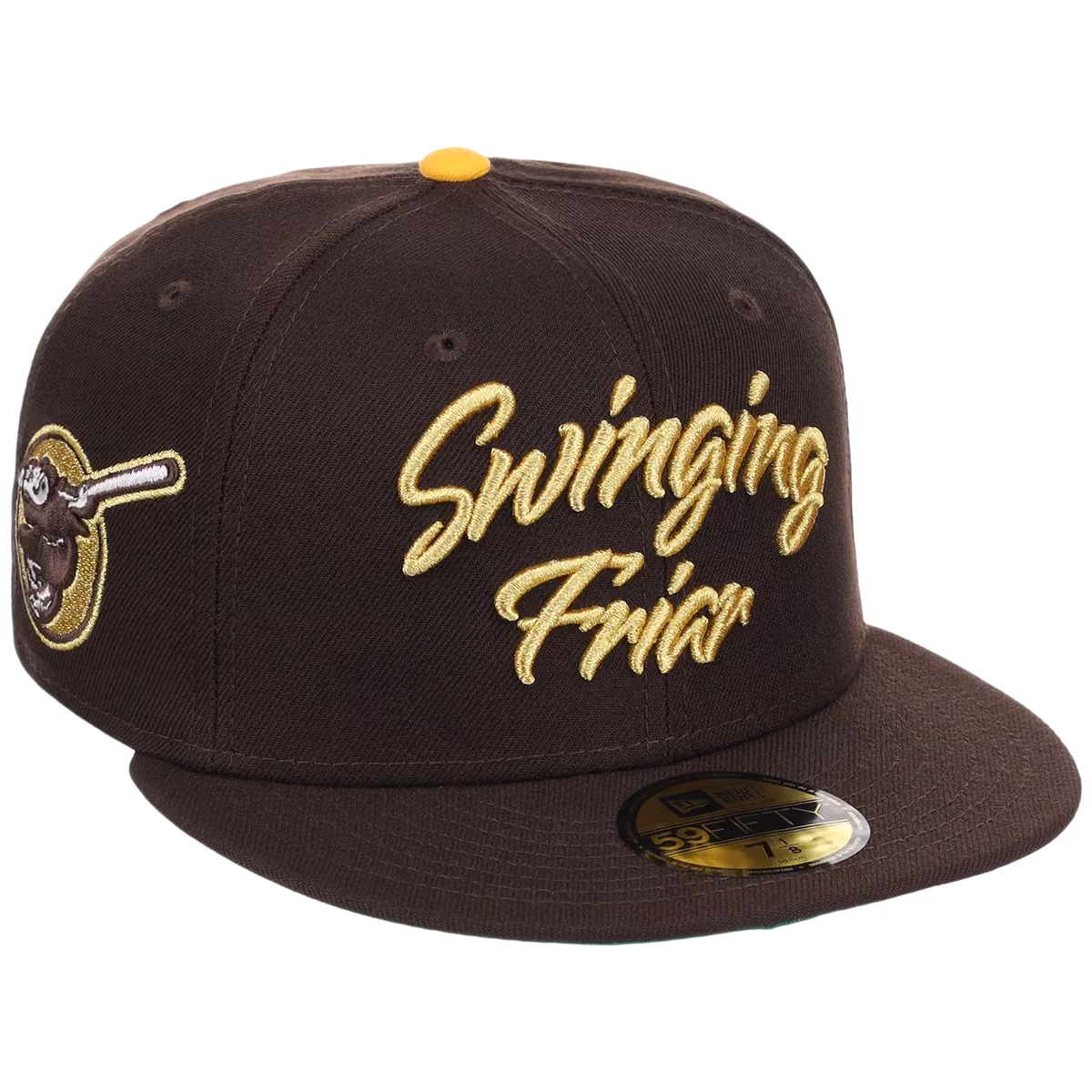 San Diego Padres San Diego Crown the City (Brown/Brown)New Era 59FIFTY front view