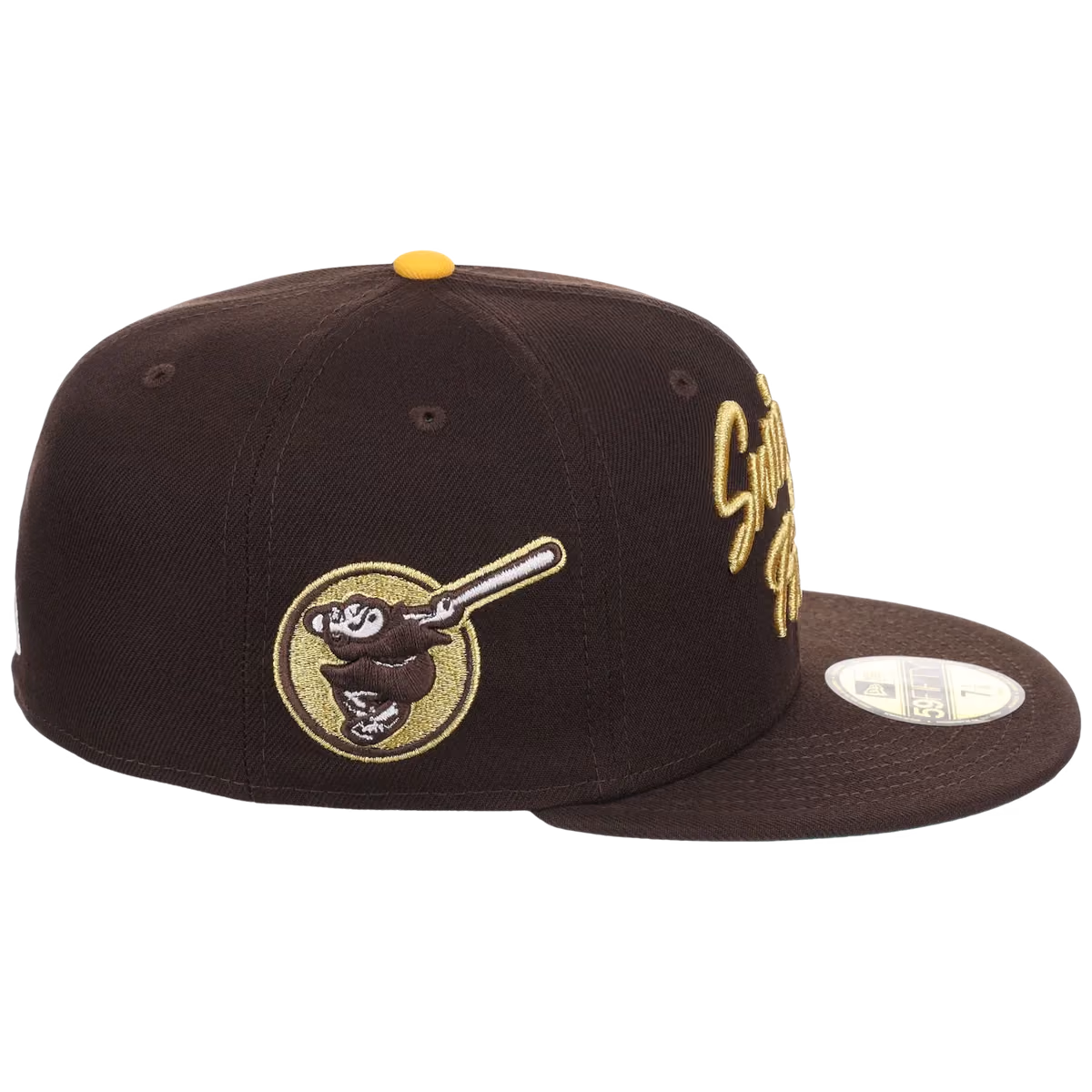 San Diego Padres San Diego Crown the City (Brown/Brown)New Era 59FIFTY detail view