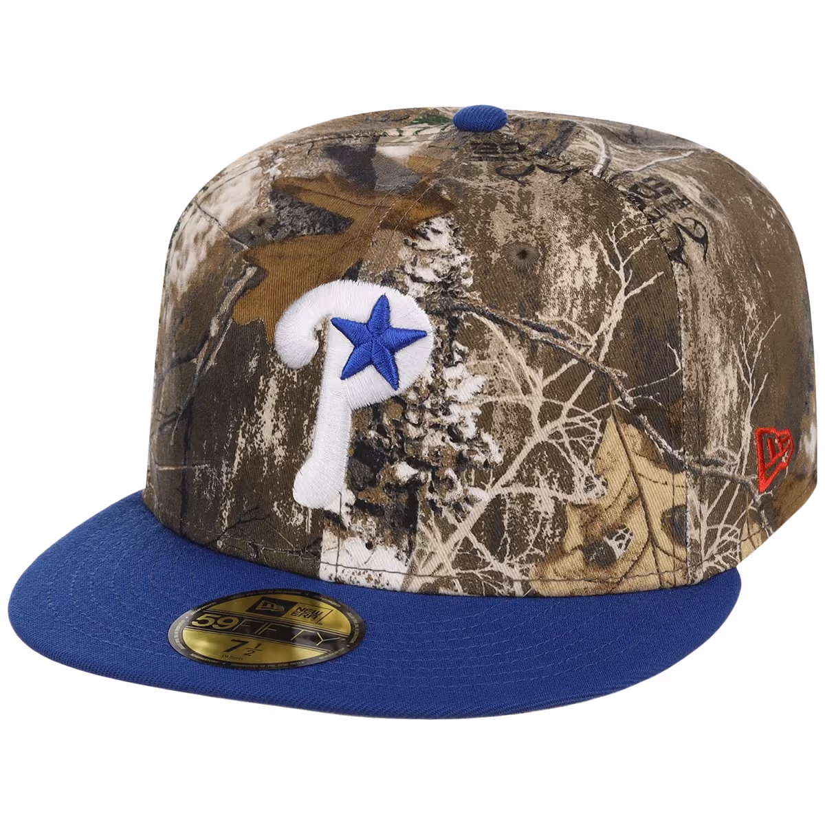 Philadelphia Phillies MLB Realtree OTC New Era 59FIFTY detail view