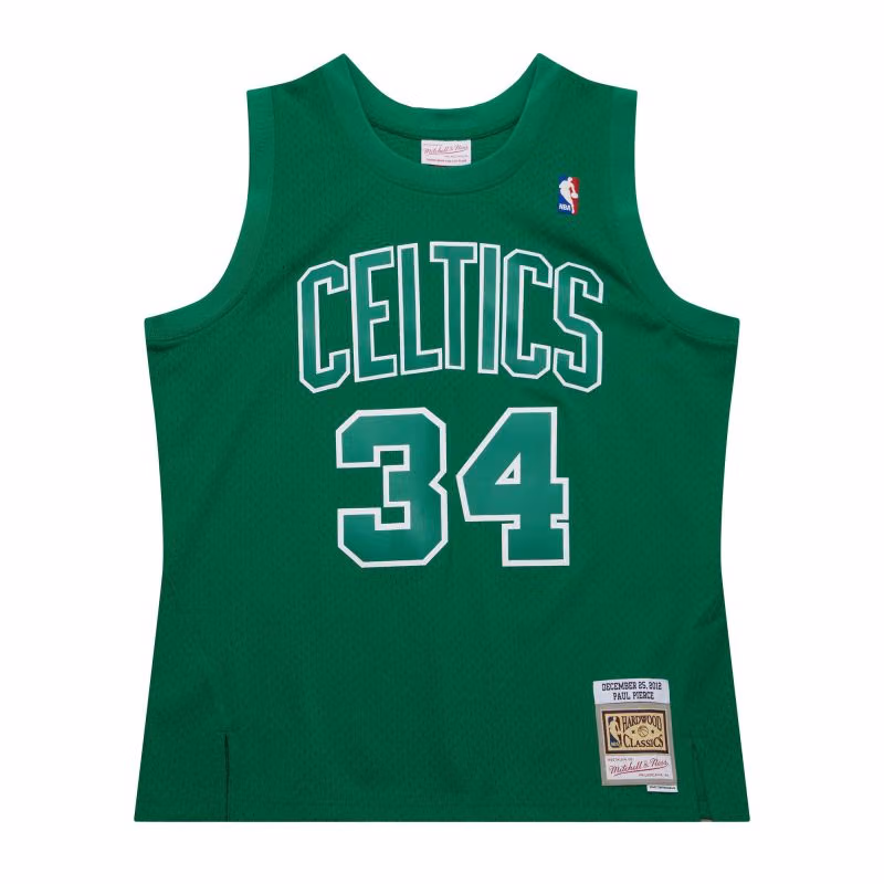 Paul Pierce #34 Boston Celtics 2012 Christmas Day Mitchell & Ness Swingman NBA Jersey view 1