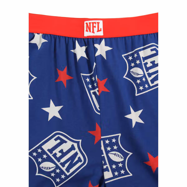 Shield and Stars Recovered NFL Lounge Pants Blue view 3