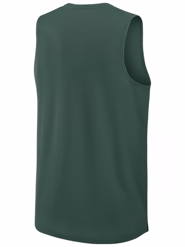 Green Bay Packers Miler Dri-FIT NFL Muscle Tank Top Green view 2