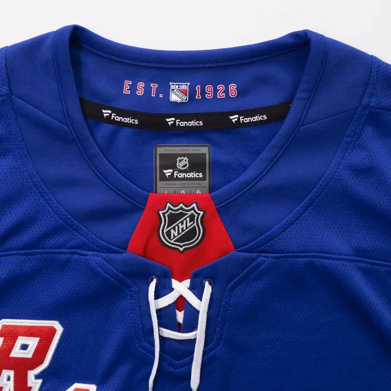 New York Rangers Breakaway NHL Jersey Home view 4