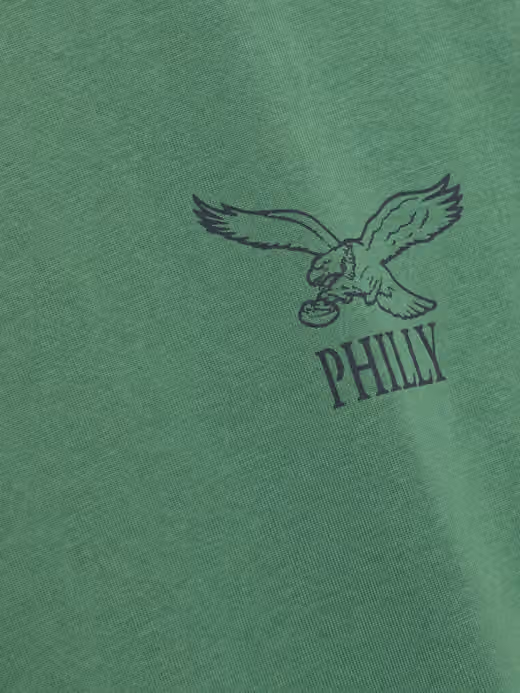 Philadelphia Eagles L&L '89 Classics NFL T-Shirt Green view 3
