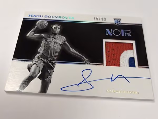 2019/20 Panini Noir Basketball Hobby Box NBA view 5