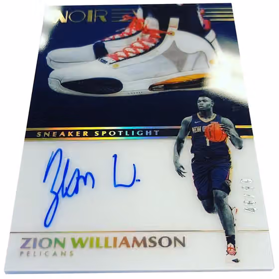 2019/20 Panini Noir Basketball Hobby Box NBA view 2