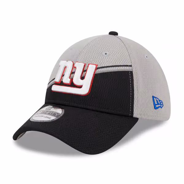 New York Giants Colorway 2023 NFL Sideline New Era 39THIRTY Flex Cap Gray product photo