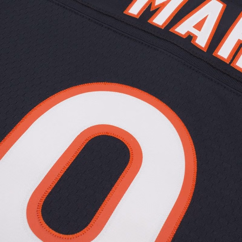 Jim McMahon #9 Chicago Bears Legacy Throwback NFL Jersey Navy view 4