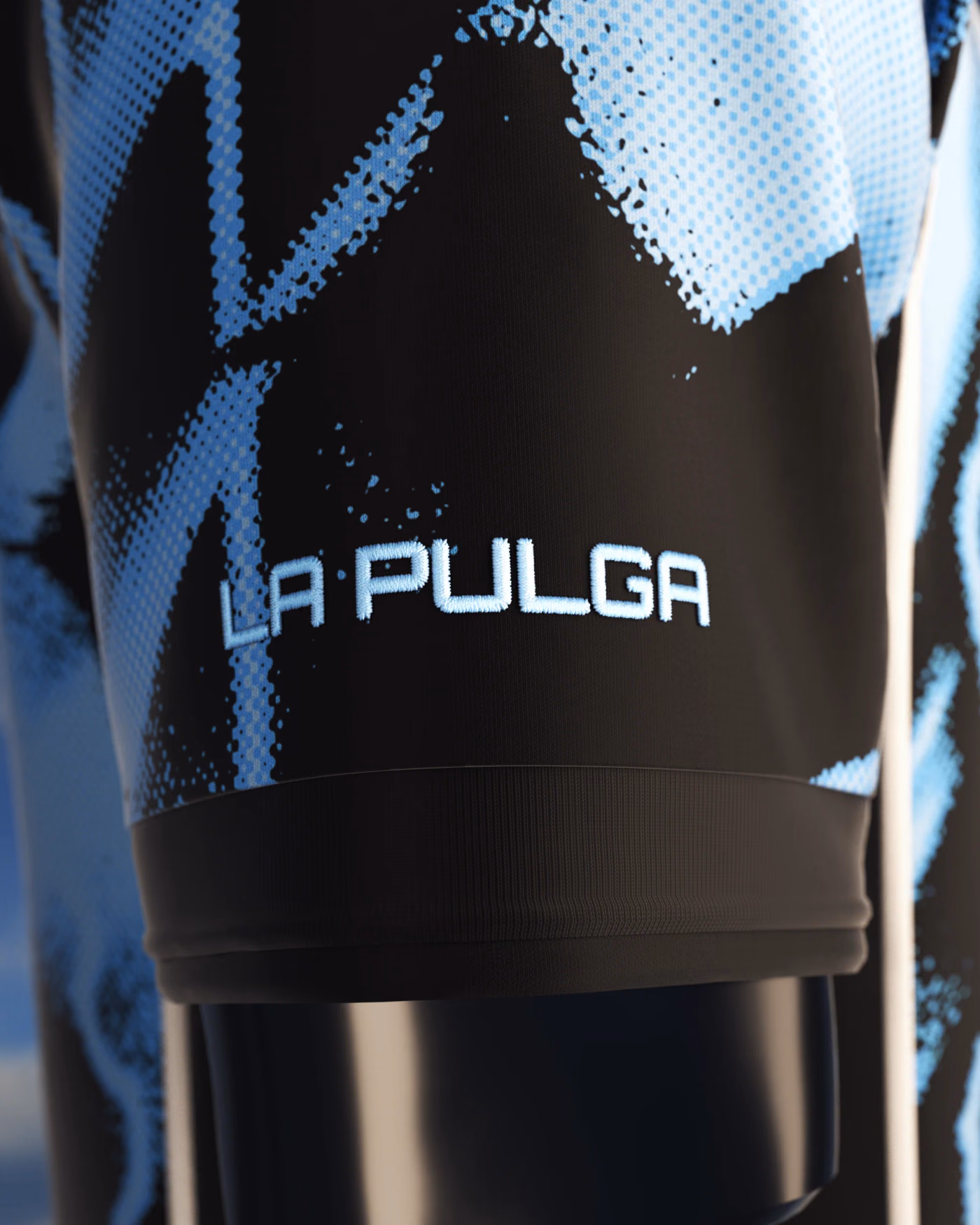 Jersevo Custom Personalized La Pulga - Number 10 Jersey right sleeve detail