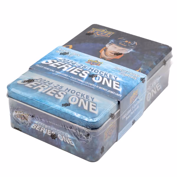 2024/25 Upper Deck Series 1 Hockey NHL Tin Box view 1