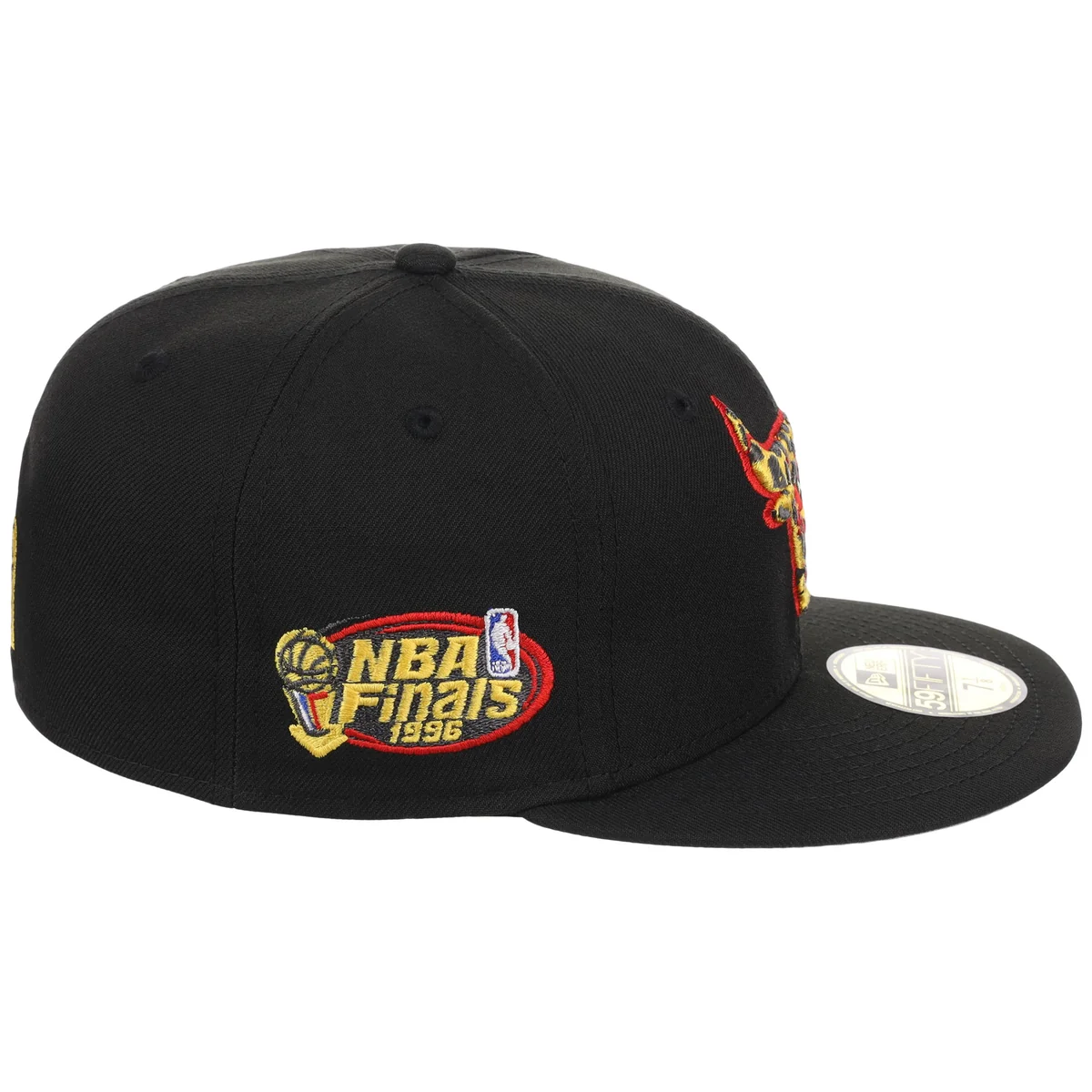 Chicago Bulls Worm Hair New Era 59FIFTY detail view