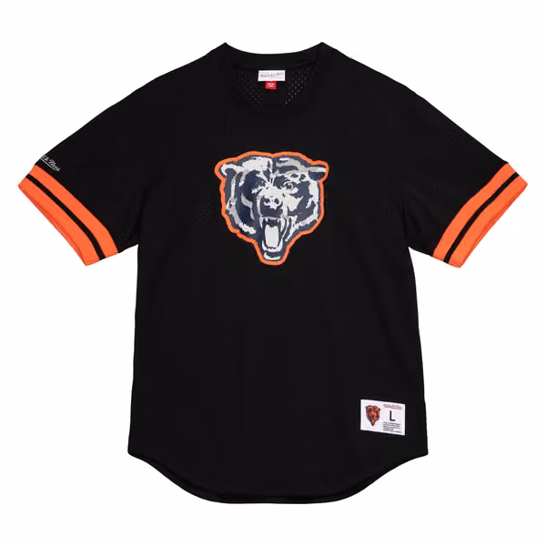 Chicago Bears Mitchell & Ness Camo Reflective NFL Crew Mesh Jersey view 1