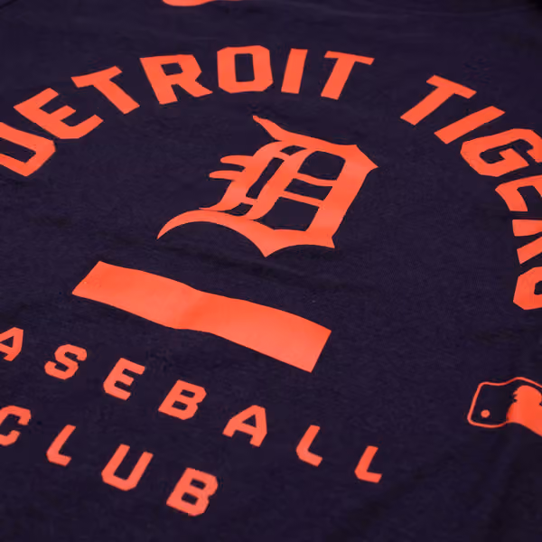 Detroit Tigers Early Work 2026 MLB Authentic Tri-Blend T-Shirt Navy view 3