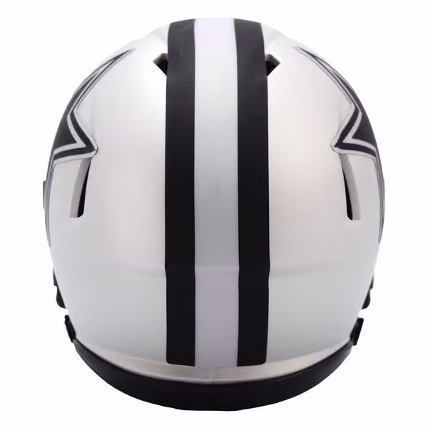 Dallas Cowboys Rave Alternate NFL Speed Mini Helmet Silver view 2