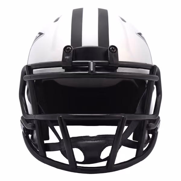Dallas Cowboys Rave Alternate NFL Speed Mini Helmet Silver view 3