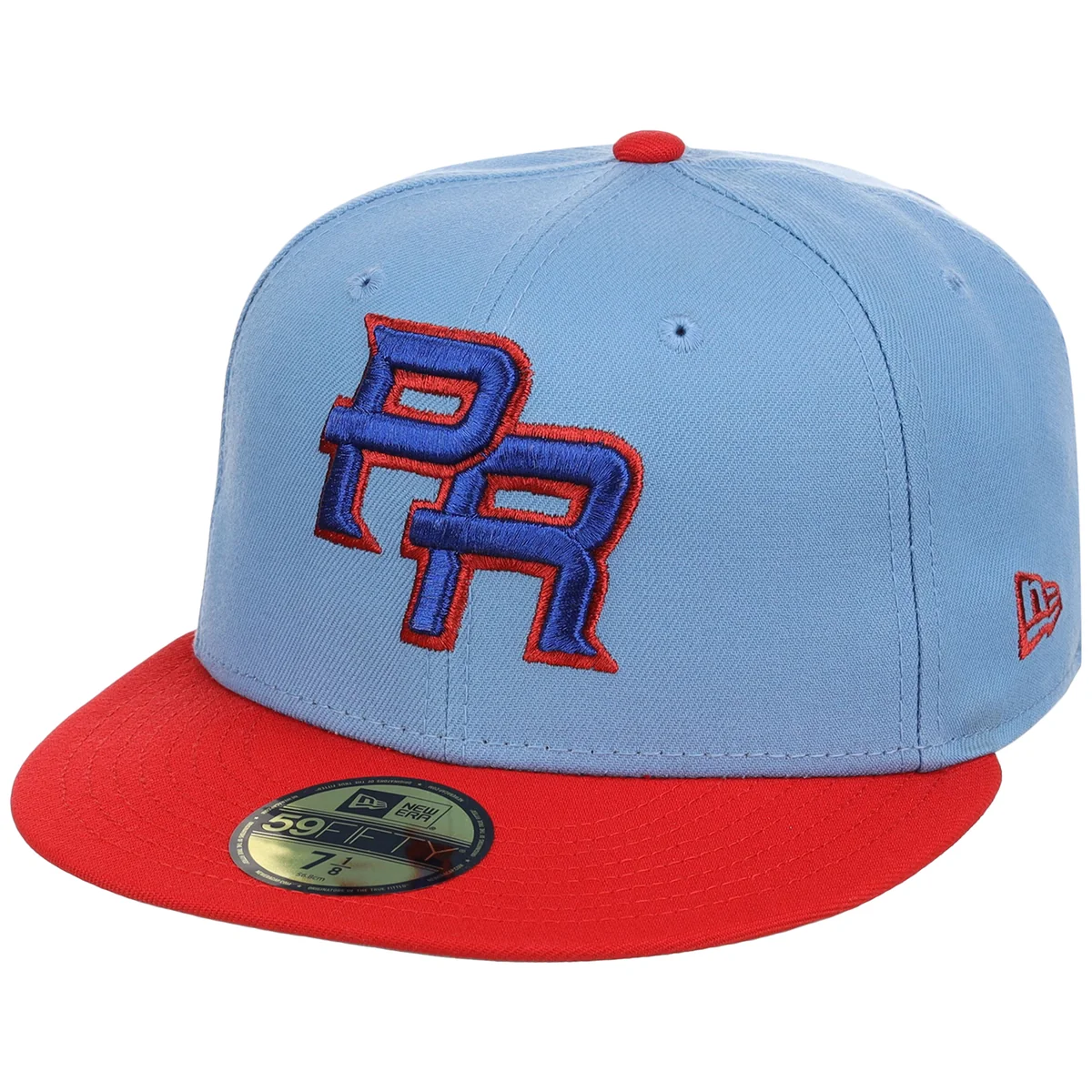 Puerto Rico Crown the Country New Era 59FIFTY (Sky/Red) detail view