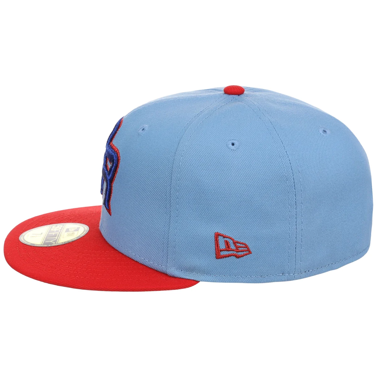 Puerto Rico Crown the Country New Era 59FIFTY (Sky/Red) detail view