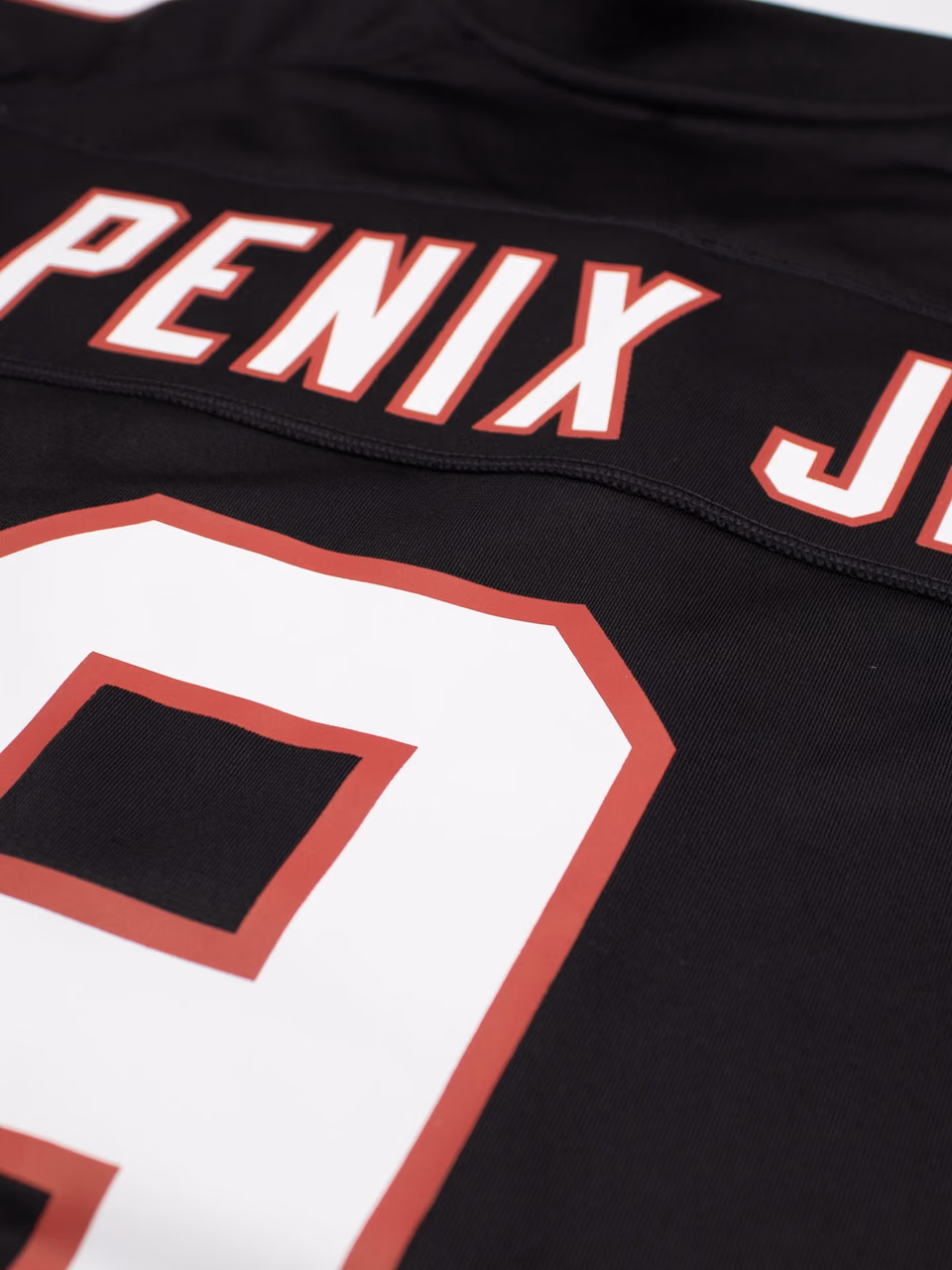 Michael Penix Jr. #9 Atlanta Falcons Game NFL Jersey Alternate Black view 4