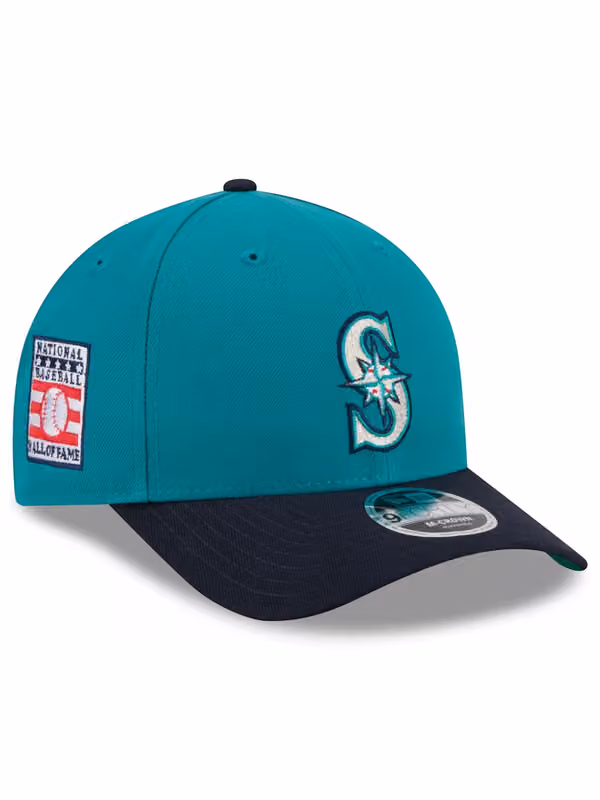 Seattle Mariners 2026 MLB Hall of Fame 9FORTY Snapback Cap Teal product photo