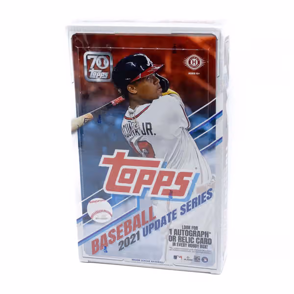 2021 Topps Update Series Baseball Hobby Box MLB view 1