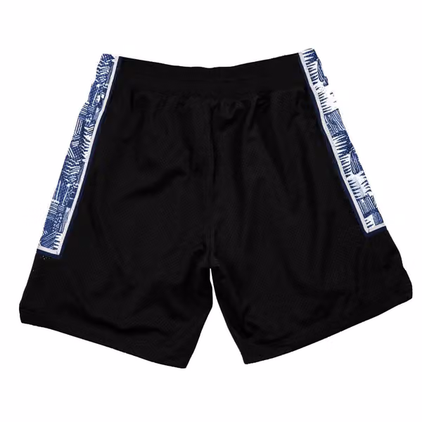 Georgetown Hoyas 1995-96 Mitchell & Ness Swingman NCAA Shorts Black view 2