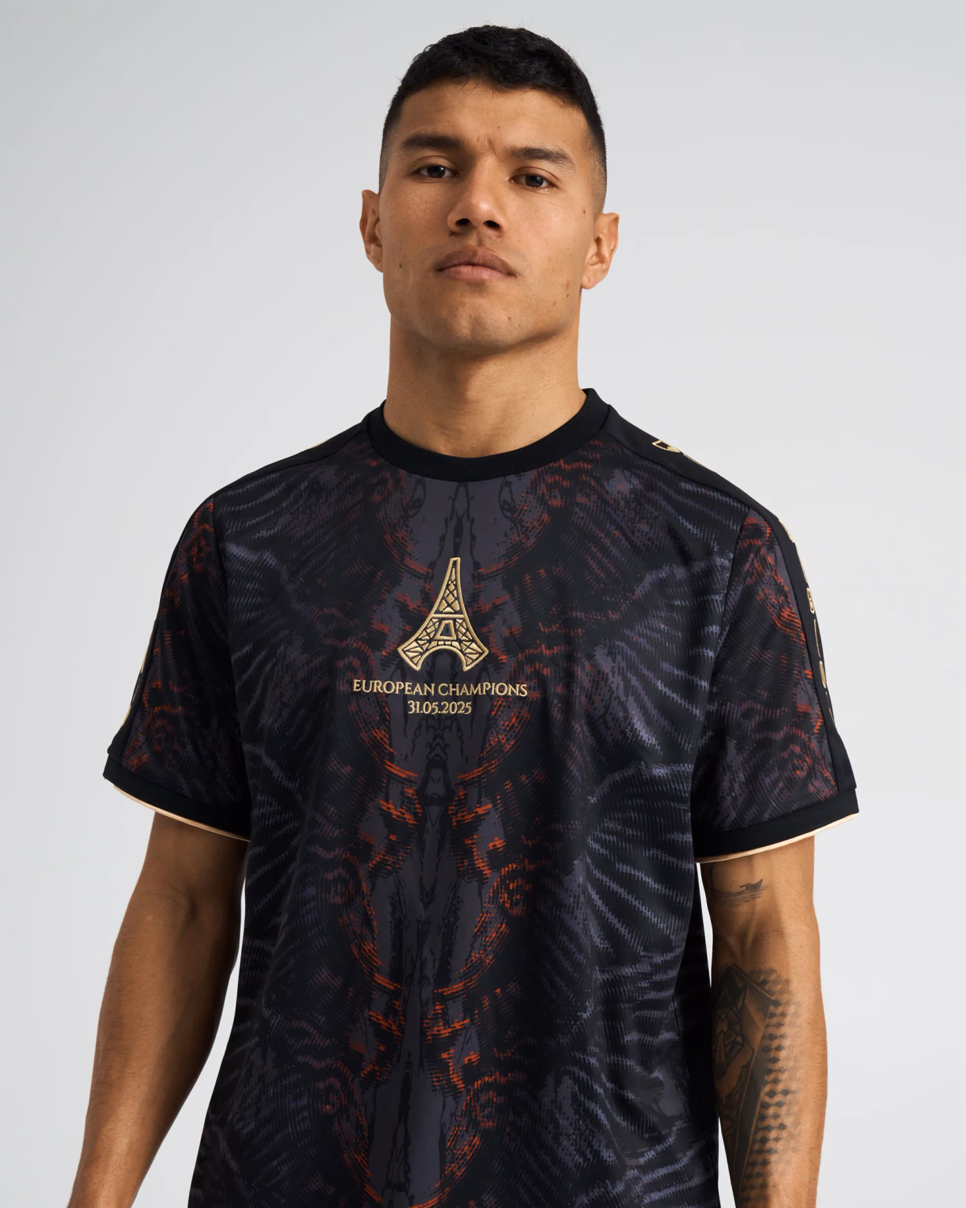 Jersevo Custom Personalized The Parisians (2025 European Champions) Jersey detail view 8